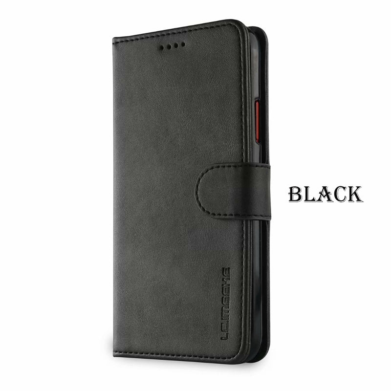 Leather Wallet Flip Case for iPhone X XR XS Max Case Card Holder Kickstand Back Cover for iPhone 5 SE 6 6s 7 8 Plus Case Fundas