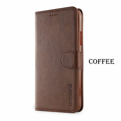 Leather Wallet Flip Case for iPhone X XR XS Max Case Card Holder Kickstand Back Cover for iPhone 5 SE 6 6s 7 8 Plus Case Fundas