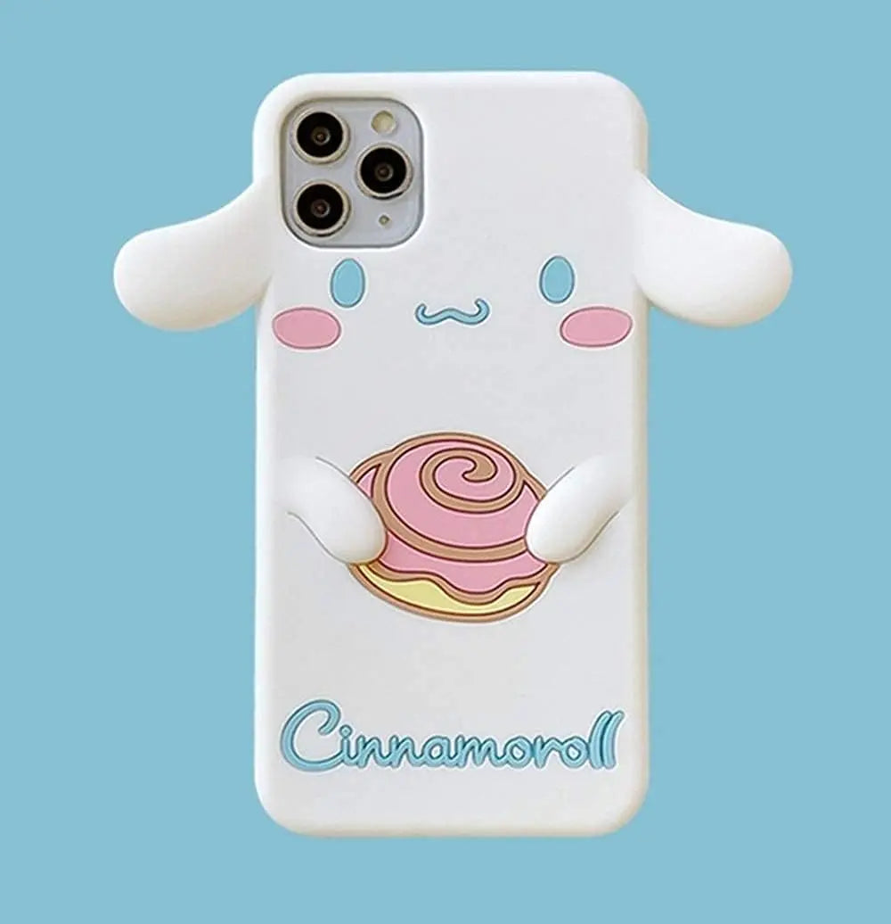 Melody Cinnamon For iPhone 15 14 13 12 11 Pro Max Xs XR 6 7 8Plus Case Soft Silicone Cover Case